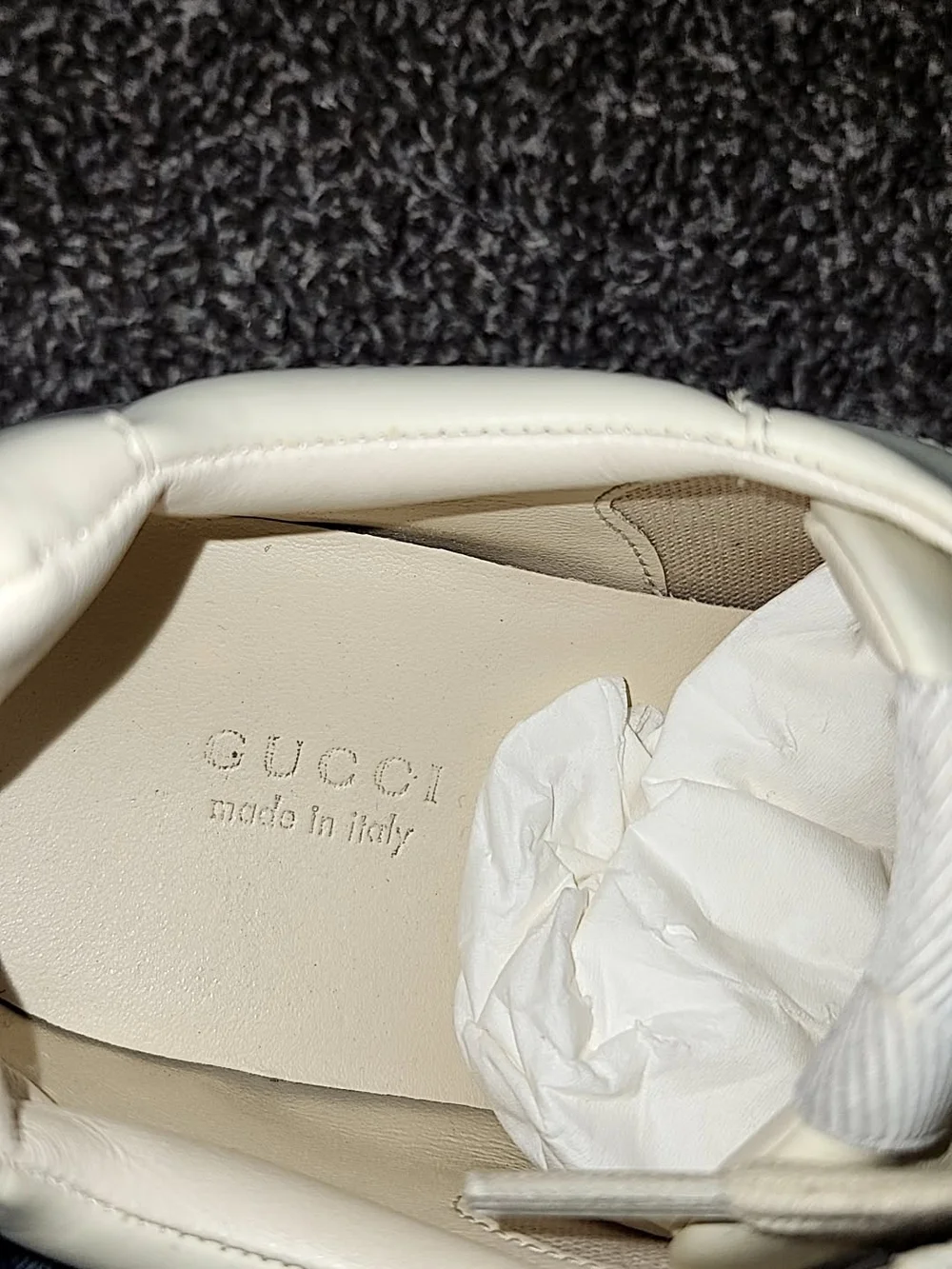 Gucci Cream 'Eschatology 1921' Rhyton Sneakers